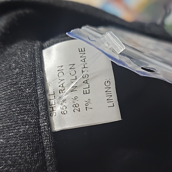 Crow Philosophy‎ Italy Heather Gray Casual Pants Size Large NWT - Picture 7 of 11